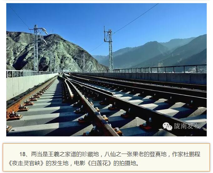 蘭渝鐵路最早由孫中山先生提出？在隴南，你不知道的事兒還有……