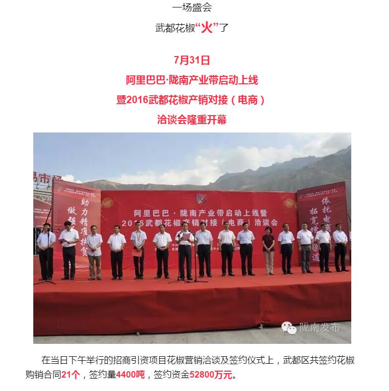 5.28億！一場(chǎng)盛會(huì)，武都花椒“火”了