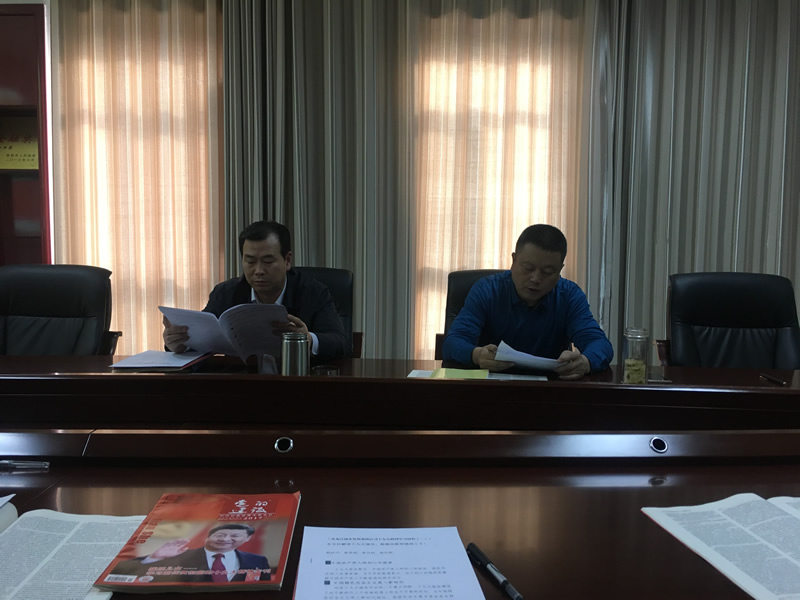 市龍江城鄉(xiāng)發(fā)展集團公司召開黨的十九大精神第二次學(xué)習(xí)會議