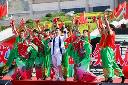 2019武都花椒產銷對接（電商）洽談會在階州廣場隆重開幕~