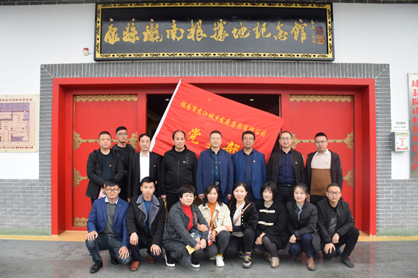 市龍江集團(tuán)開展“不忘初心、牢記使命”主題黨日活動